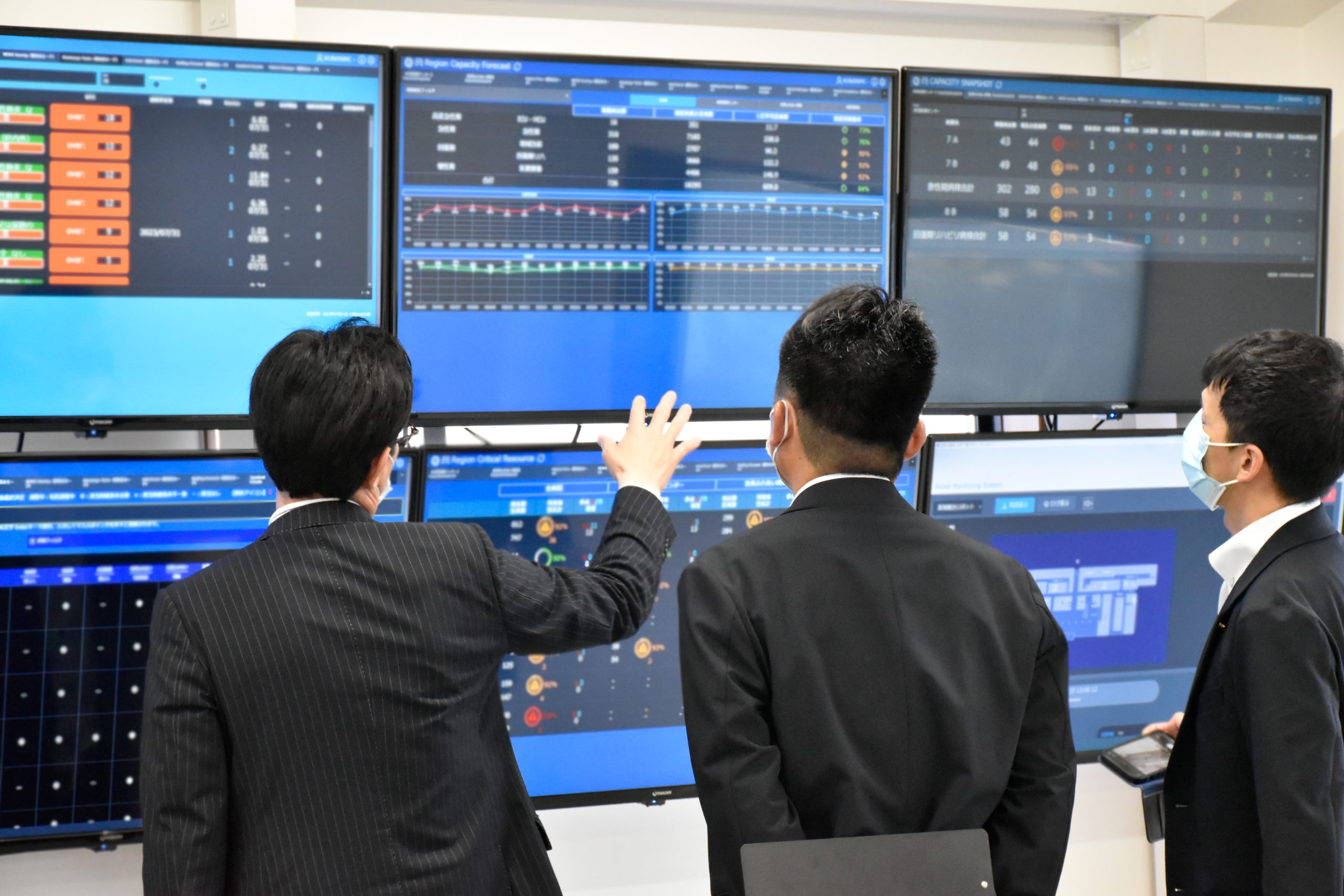 社会医療法人 仁厚会様がコマンドセンターを見学されました